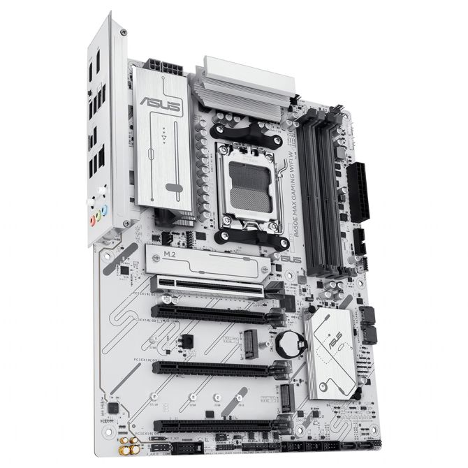 Osnovna plošča Asus B650E MAX GAMING WIFI W, AMD AM5, DDR5, ATX, Wi-Fi 6E, PCIe 5.0 4