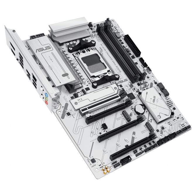 Osnovna plošča Asus B650E MAX GAMING WIFI W, AMD AM5, DDR5, ATX, Wi-Fi 6E, PCIe 5.0 6