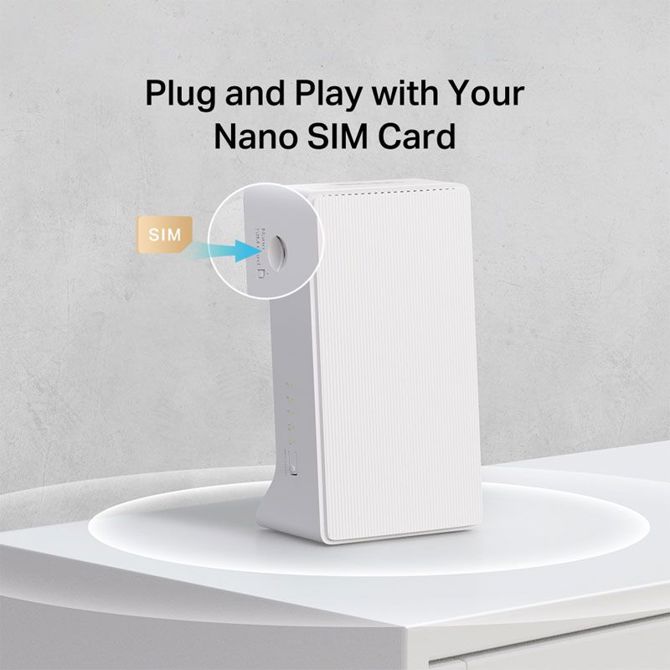 MERCUSYS MB230-4G 4G+ Cat6 SIM AC1200 brezžični usmerjevalnik-router 4