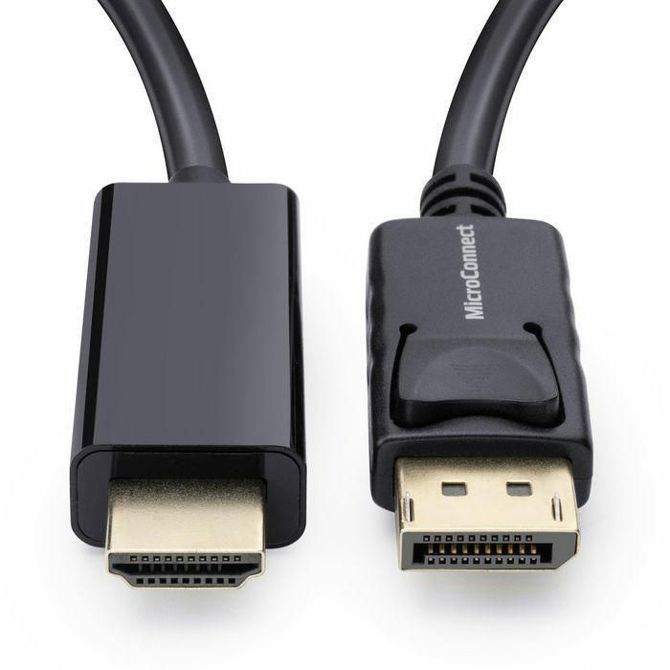 MicroConnect Kabel DisplayPort 1.2 - HDMI 2m 3