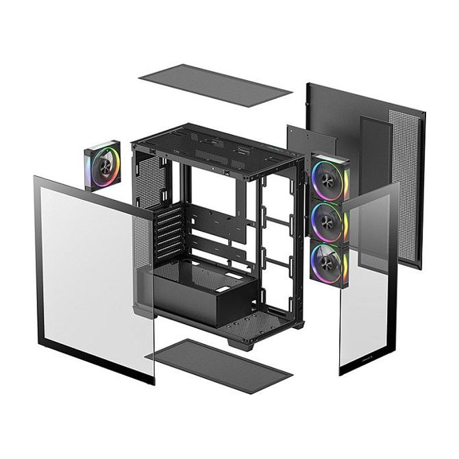 Ohišje DeepCool Midi  CG580 4F V2 4