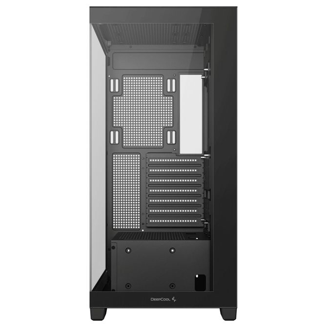 Ohišje za računalnike DeepCool CG580 Midi Tower, kaljeno steklo, podpora ATX, 360 mm radiator, črna 5