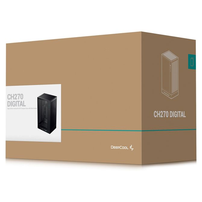 Ohišje za računalnik DeepCool  Midi CH270 DIGITAL 3