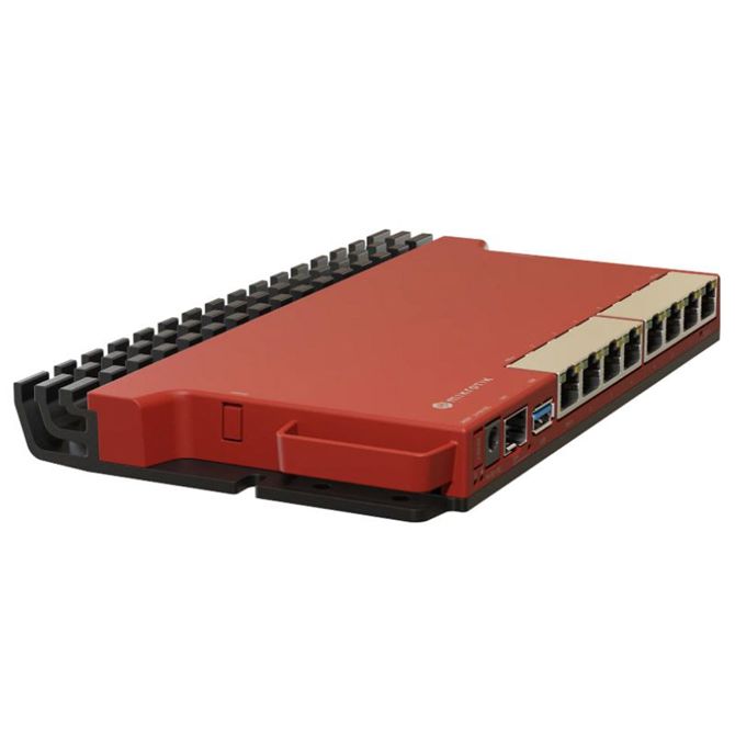 Koncentrator in stikalo MikroTik L009UiGS-RM 8x Gigabit LAN, 1x 2.5G SFP, ARM dvojedrni procesor, PoE-in/out, 1U rackmount 4