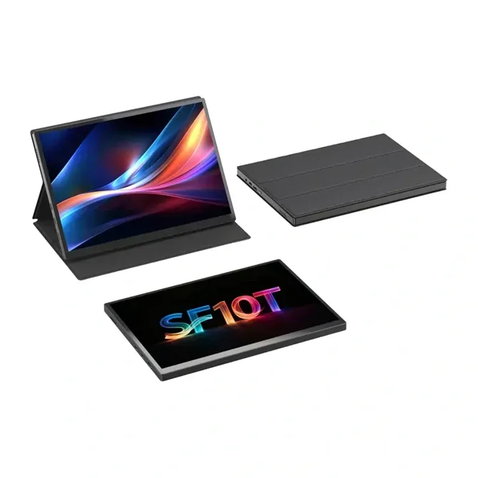 Monitor Minix SF10T 10,5, Full HD IPS, prenosni, zaslon na dotik, USB-C, stereo zvočniki 3