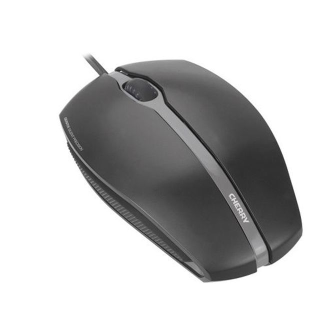 Miška Cherry Gentix SILENT, črna, USB 2