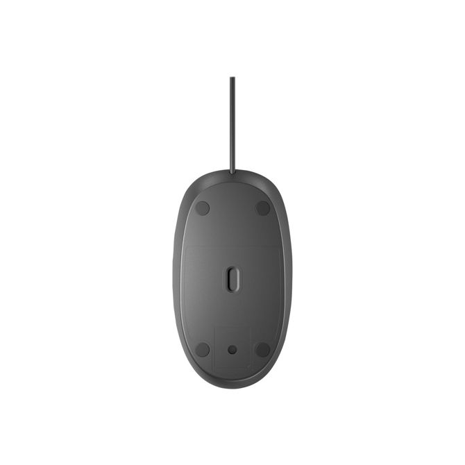 Miška HP 125 žična USB, 1000 DPI, optična, 1,8 m kabel, ergonomska, črna 6