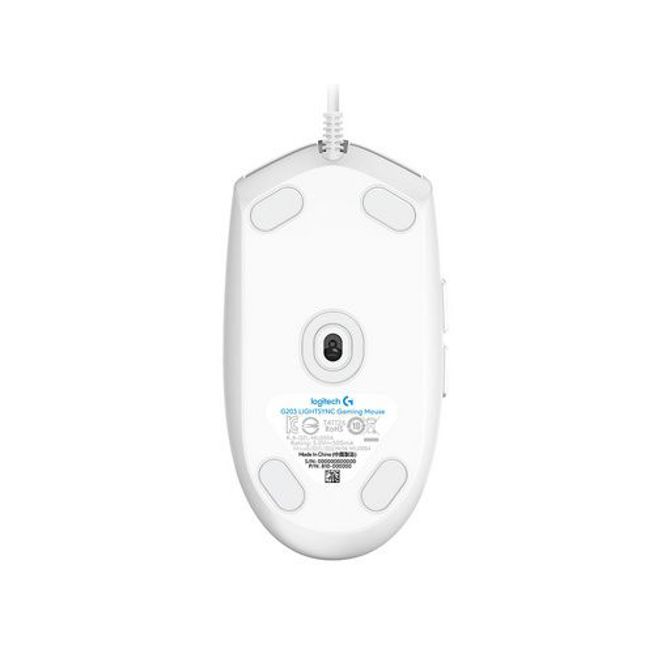 Miška Logitech G102 LIGHTSYNC, bela 5
