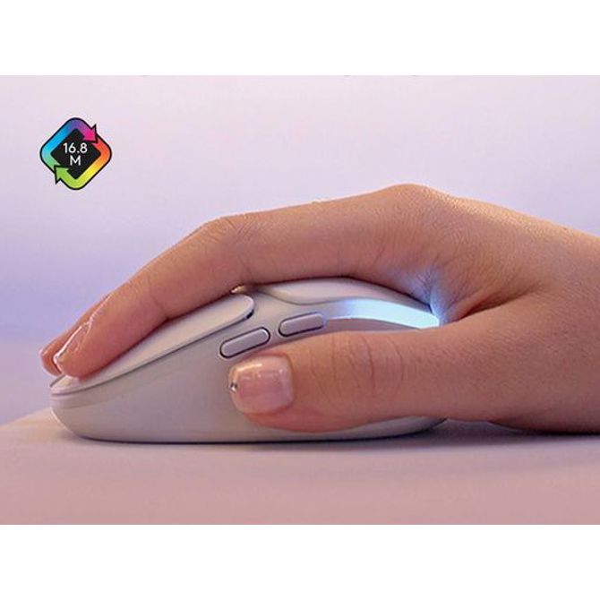 Miška Logitech G705 Wireless Gaming, bela 5