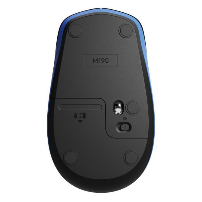 Miška Logitech M190 Wireless, modra 3
