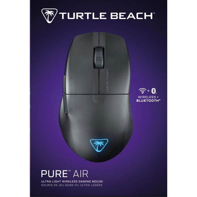 Miška Turtle Beach Pure Air brezžična/žična, 26000 dpi, optična, RGB osvetlitev, črna 3