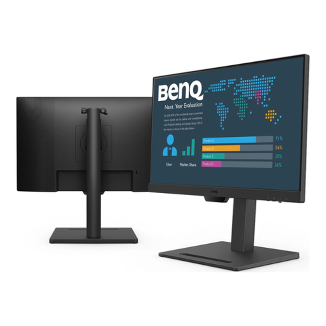Monitor Benq BL2490T 91 cm (23,8-palčni), FullHD, IPS, 1920 x 1080, 16:9, 250 cd/m², 100 Hz, HDMI, DisplayPort, VESA MediaSync 2