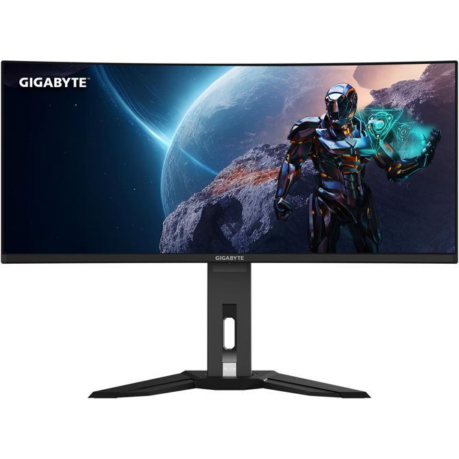 Monitor Gigabyte MO34WQC (86,8 cm (34), črn, WQHD, ukrivljen, QD-OLED, USB-C, 175Hz) 2