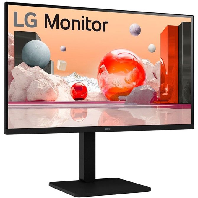 Monitor LG 27BA550-B Business 68,6 cm (27), 1920x1080 (FHD), IPS, 250 cd/m2, 100 Hz 5ms HDMI VGA DP LS, črna 3