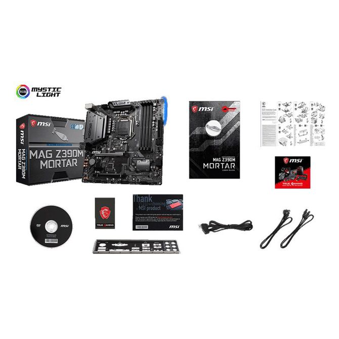 MSI MAG Z390M MORTAR LGA1151 (9th/8th-gen) microATX DDR4 gaming matična plošča 3