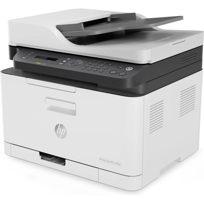 Multifunkcijski laserski tiskalnik HP Color Laser MFP 179fwg, USB, LAN, WLAN, skeniranje, kopiranje, faks, 150 listov za pladenj, 18 str./min črna, 4 str./min barvno, bela 3