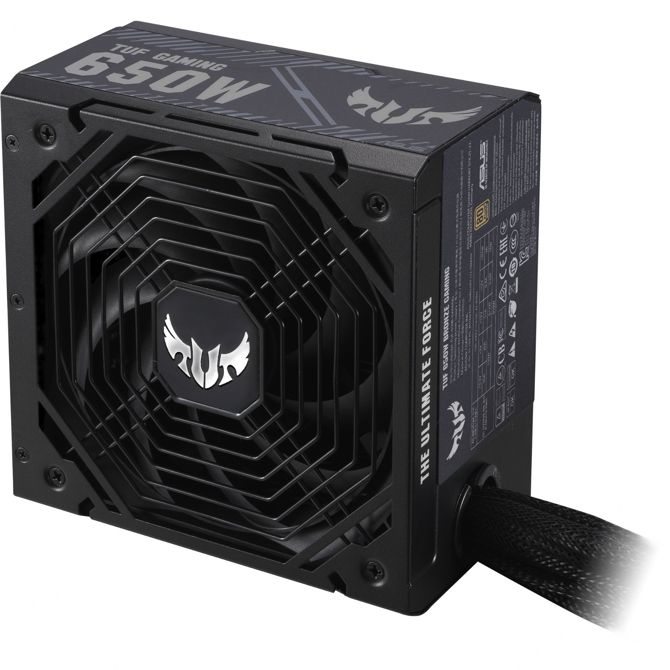Napajalnik Asus TUF-Gaming-650B 650W (80 PLUS Bronze, ATX, 4x PCIe, aktivni PFC, črn) 3