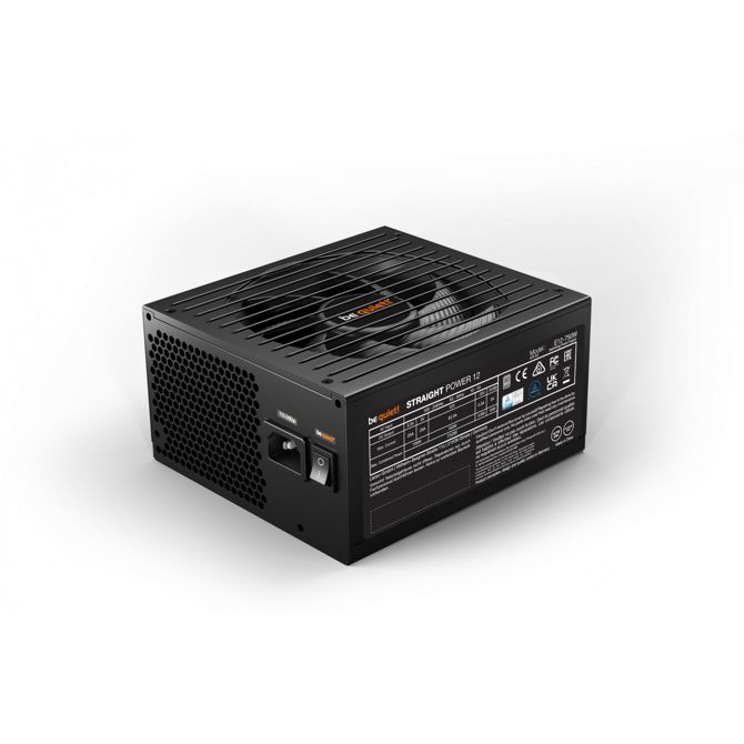 Napajalnik Be quiet! Straight Power 12 Platinum 750W ATX3.0, 80 PLUS Platinum, modularen, 1x 12-pinski grafični priključek, 4x PCIe, črna 3