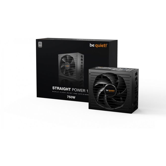 Napajalnik Be quiet! Straight Power 12 Platinum 750W ATX3.0, 80 PLUS Platinum, modularen, 1x 12-pinski grafični priključek, 4x PCIe, črna 4