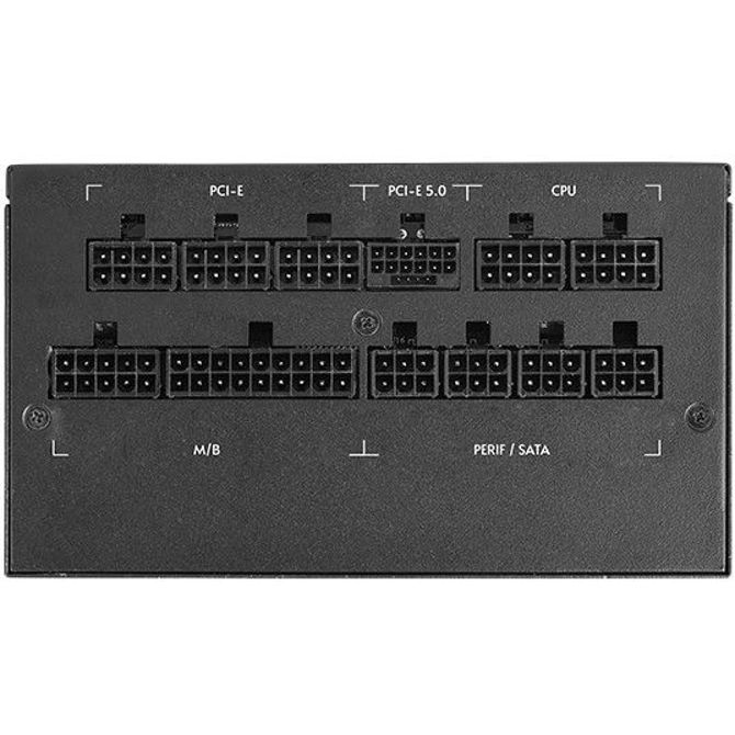 Napajalnik za računalnik Chieftec CPX-850FC (črn, 1x 12VHPWR, 4x PCIe, upravljanje kablov, 850 W) 2