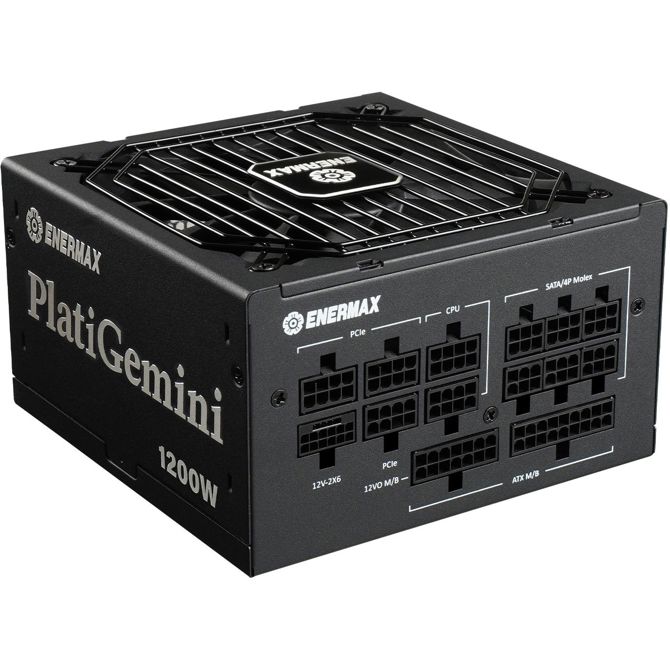 Napajalnik za računalnik Enermax PlatiGemini 1200W  (črn, 1200 vatov) 4