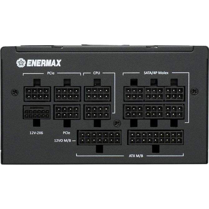 Napajalnik za računalnik Enermax PlatiGemini 1200W  (črn, 1200 vatov) 6