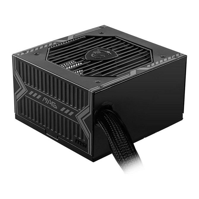 Napajalnik za računalnik MSI MAG A650BN 650W (črn, 2x PCIe, upravljanje kablov, 650 W) 5