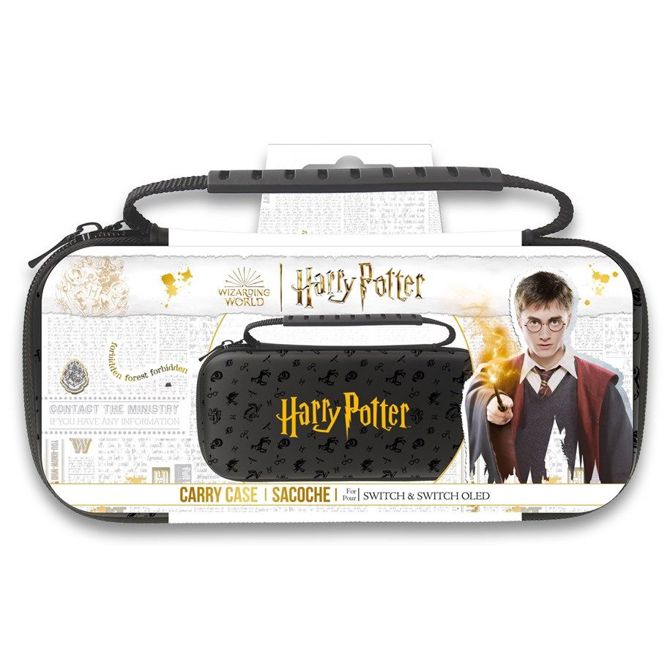 OFFICIAL HARRY POTTER - XL CARRYING CASE FOR SWITCH AND OLED - BLACK 2