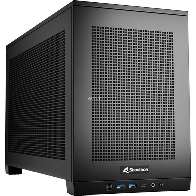 Ohišje Sharkoon Rebel C20 ITX RGB, črna 2
