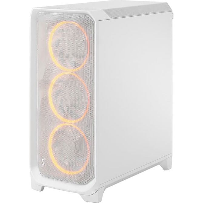 Ohišje za računalnik Fractal Design Meshify 3 Ambience Pro RGB Clear Tint (belo, kaljeno steklo) 2