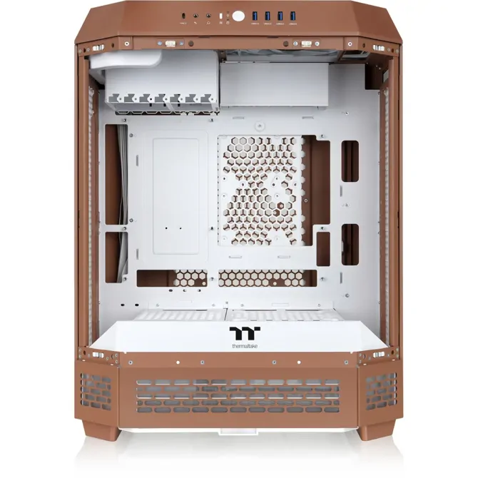 Ohišje za računalnik Thermaltake The Tower 600 (svetlo rjavo, kaljeno steklo x 3) 2