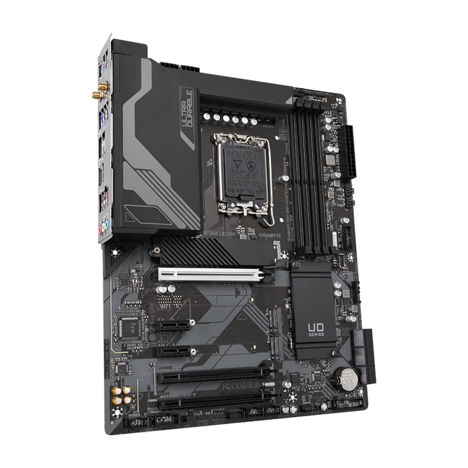Osnovna plošča Gigabyte B760M GAMING X WIFI6E GEN5, LGA1700, DDR5, PCIe 5.0, WiFi 6E, črna 2