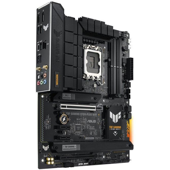 Osnovna plošča Asus TUF Gaming B760-Plus WiFi, LGA1700, DDR5, ATX, WiFi 6, črna 2