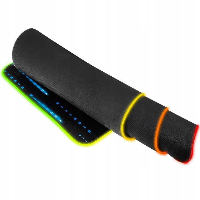Osvetljena računalniška podloga za miško in tipkovnico MATIX RF, 80x30cm, LED, RGB 5