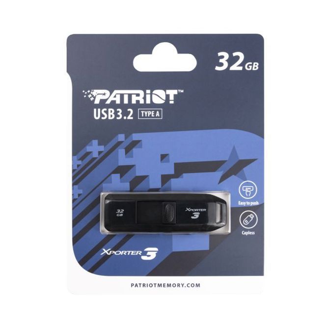 Patriot 32GB 80MB/s Xporter 3 USB 3.2 Gen 1 spominski ključek 6