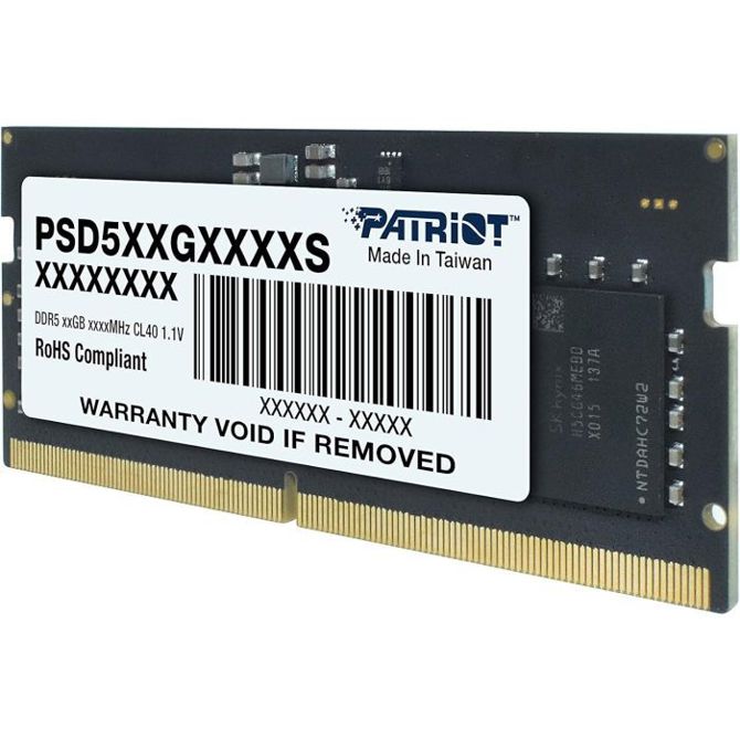 Patriot Signature Line 16GB DDR5-5600 SODIMM CL46, 1.1V 4