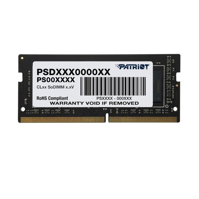 RAM za prenosnike Patriot Signature Line 8GB DDR4-2400 SODIMM PC4-19200 CL17, 1.2V - PSD48G240081S 2