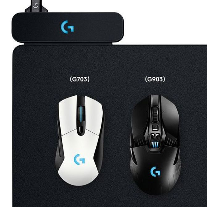 Podloga za miško Logitech POWERPLAY Wireless Charging System, črna 6
