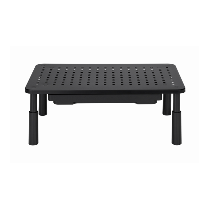 Podstavek za monitor Gembird MS-TABLE-D-01, nastavljiv, 37×23,5 cm, jeklen, črne barve 3