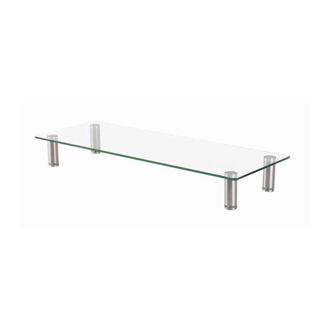 Podstavek za monitor Gembird MS-TABLE-GM-01, 58 cm širina, kaljeno steklo, nastavljiva višina, nosilnost 20 kg 3
