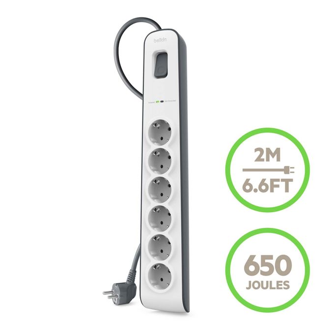 Prenapetostna zaščita Belkin BSV603vf2M 3