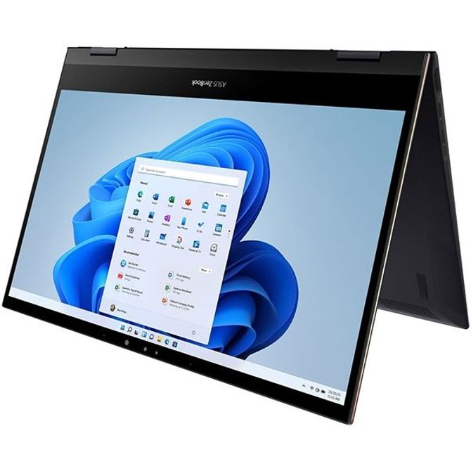 Prenosnik Asus ZenBook Flip S UX371EA-HL910W, i7-1165G7/16 GB/SSD 1 TB NVMe/13,3 4K Touch/Win11Pro, črn (NB13AS00002-W11P) 3