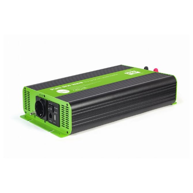 Pretvornik 12 V na 230 V 2000 W Pure Sine 3