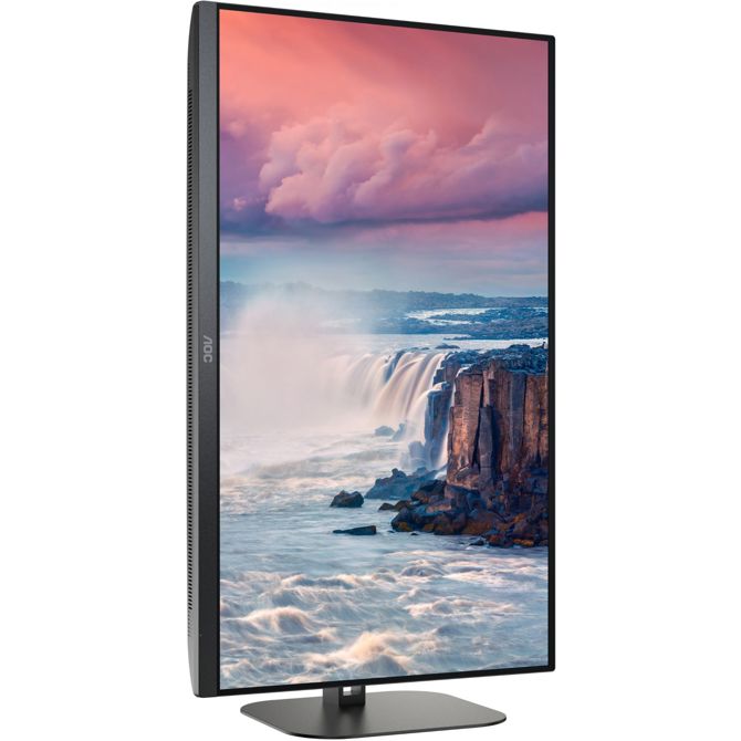 Monitor AOC Value-line Q27V5N/BK 68,6 cm (27), 2560x1440 (QHD), VA, 300 cd/m2, 16:9 QHD VA 1ms 75Hz HDMI DP zvočnik črn 5