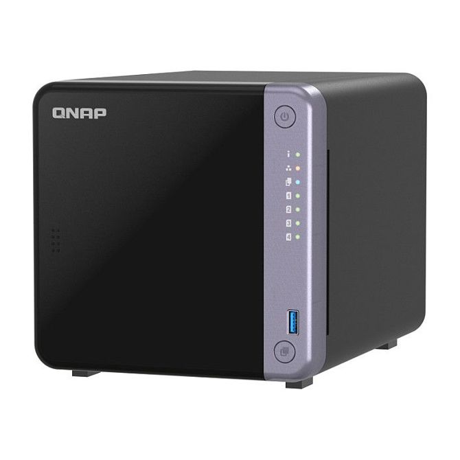 Nas sistem QNAP TS-432X-4G 4-bay NAS AL524 2,0 GHz štirijedrni 4 GB DDR4 SODIMM maks. 16 GB 10 GbE SFP+ 5