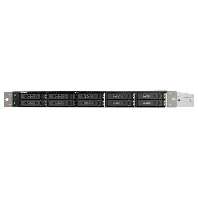 NAS sistem Qnap TS-H1090FU-7232P-64G, 10x U.2 NVMe, AMD EPYC 7302P 16 jeder, 64GB DDR4 ECC, rack 1U, QuTS hero (ZFS) 6