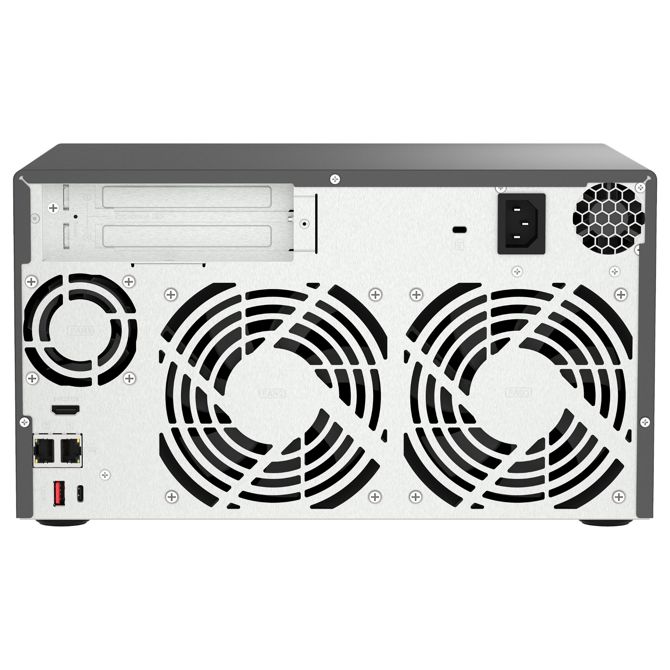 NAS sistem Qnap TVS-H874-I7-32G Intel Core i7-12700, 12 jeder, 32 GB RAM, 8 rež za diske, QuTS hero ZFS 2