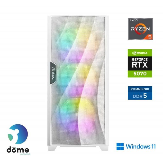 Osebni računalnik ANNI Gamer Extreme R5-9600X/32GB/SSD 2TB NVMe/RTX 5070/Win11Home 2
