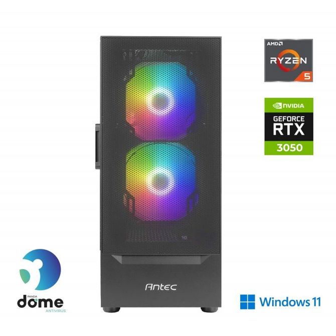 Osebni računalnik ANNI Gamer Optimal R5-5500/16GB/SSD 1TB NVMe/RTX 3050/WIn11Home 38t2yd1q3p02 2