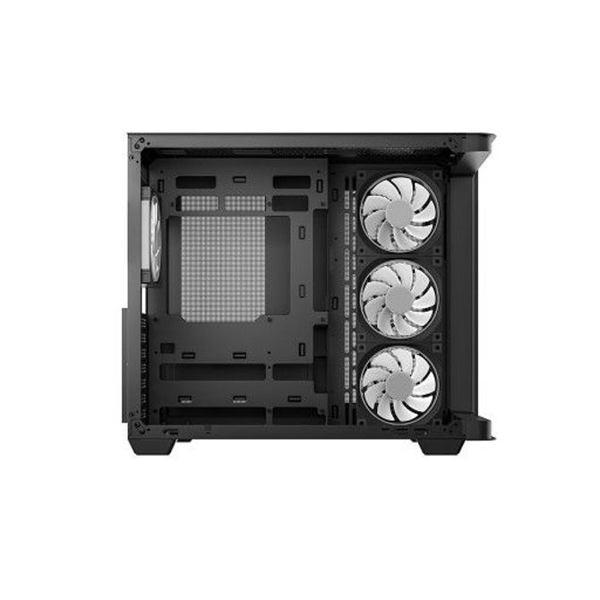 Računalniško ohišje DeepCool CG530U 4F, ATX, Midi-Tower, ARGB, ukrivljeno steklo, črno 3